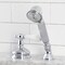 Kingston Brass KSK3331PLTR Transfer Valve Set For Roman Tub Faucet W/Hand Shower, Chrm KSK3331PLTR - alternate 5